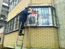 Раздвижные решетки в Калтане