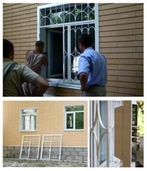 Установка решеток в Калтане